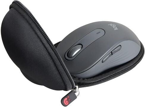 Hermitshell Hard Travel Case for Logitech Signature M650 Wireless Mouse (Black, Case for M650) in Saudi Arabia