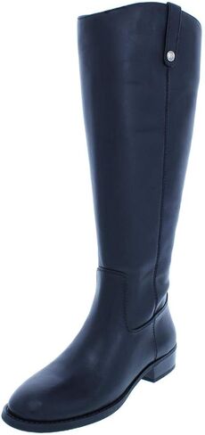INC International Concepts Womens Fawne Leather Closed Toe Knee, Black, Size 6.0 in Saudi Arabia
