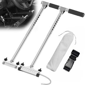 Car Hand Controls Device for Disabled Drivers, Portable Handicap Driving Hand Controlled Drive Assist for Injured, Handicap, Cars Driving aids,Gray