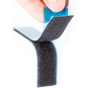 Hook and Loop Strips with Adhesive,22 Pairs of 1x4 inch, Heavy Duty Mounting Tape, Sticky Back Fasteners, Picture Hanging Strips, Adhesive Tape for Wall Handing,Office,Classroom, Home