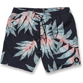 Volcom Men's Standard 17-inch Elastic Waist Surf Swim Trunks