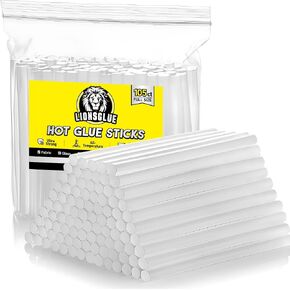 Hot Glue Sticks, 105 Counts Full Size Glue Gun Sticks, 8" x .44", Long Glue Sticks for Glue Gun Sticks, Hot Glue Gun Sticks, Compatible with Most Full Size Glue Guns
