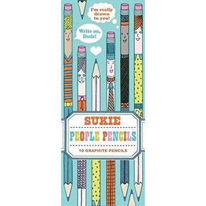 People Pencils: 10 Graphite Pencils