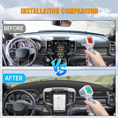 YIZHUOMY Dashboard Cover for Subaru Forester 2019-2022 2023 2024, Suede Dash Board Cover Dash Mat Protector Compatible with Forester Sport Interior Dash Covers Decoration Accessories in Saudi Arabia