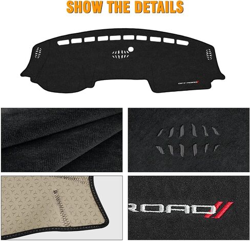YIZHUOMY Dashboard Cover for Subaru Forester 2019-2022 2023 2024, Suede Dash Board Cover Dash Mat Protector Compatible with Forester Sport Interior Dash Covers Decoration Accessories in Saudi Arabia