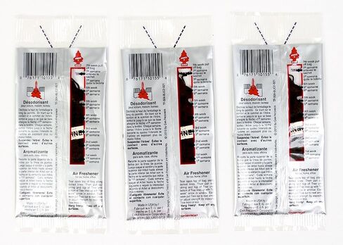 Little Trees Car Air Freshener | Hanging Paper Tree for Home or Car | Black Ice | 3 Pack in Saudi Arabia