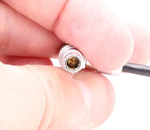 3.5 ملم TRS Jack إلى 00B 4 Pin Male Tentacle Sync Timecode Cable لكاميرا RED Epic/Gemini (مستقيم 4 Pin) in Saudi Arabia