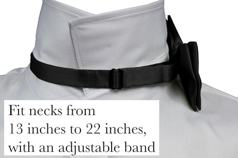 Trilece رجالي رسمي بلون موحد ربطات عنق مربوطة مسبقًا ومجموعات مربعة للجيب - مجموعات ربطات عنق للرجال in Kuwait