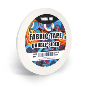 Heavy Duty Double Sided Fabric Tape - Seamless Bonding Without Sewing Or Ironing, Peels Off Easily, Strong Adhesive Fabric Hemming Tape for Pants, Hem Tape,Curtains (1inch X 108 Feet)