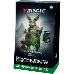 Magic: The Gathering Bloomburrow Commander Deck Bundle - Includes All 4 Decks (Animated Army, Family Matters, Peace Offering, and Squirreled Away)