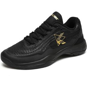 ASHION Pickleball Shoes for Men Tennis Shoes Sneakers for All Court Racquetball Athletic Shoes for Racquet Sport | Arch Support