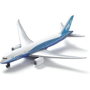 Boeing 787 Single Plane, White Blue