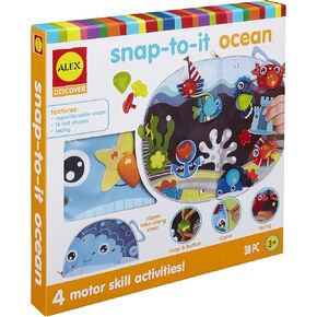 Alex Discover Snap-to-It Dress Up Kids Art and Craft Activity