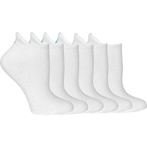 WILSON Men's 6 Pack Low Cut Golf Socks