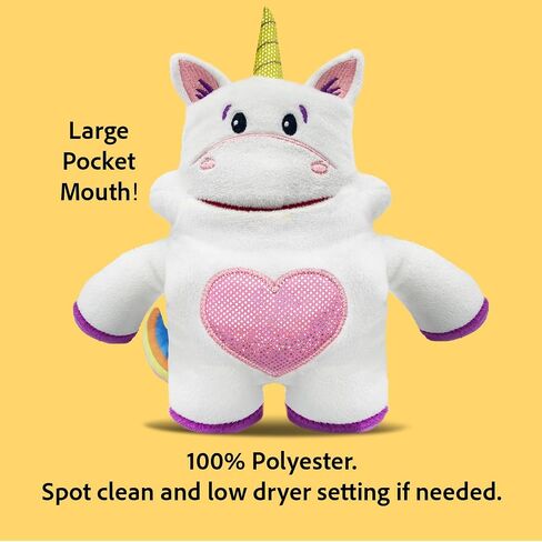 The Tooth Brigade Kai Sea Turtle, 8" Tooth Fairy Pillow, Fun and Interactive Plush Toy with Pocket for Lost Teeth in Kuwait