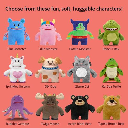 The Tooth Brigade Kai Sea Turtle, 8" Tooth Fairy Pillow, Fun and Interactive Plush Toy with Pocket for Lost Teeth in Kuwait