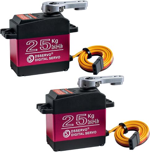 DS3235 35kg Digital RC Servo High Torque All Metal Gear Coreless Motor Waterproof Servo Motors for RC Robot, Car, Truck (Control Angle 270°) in Kuwait