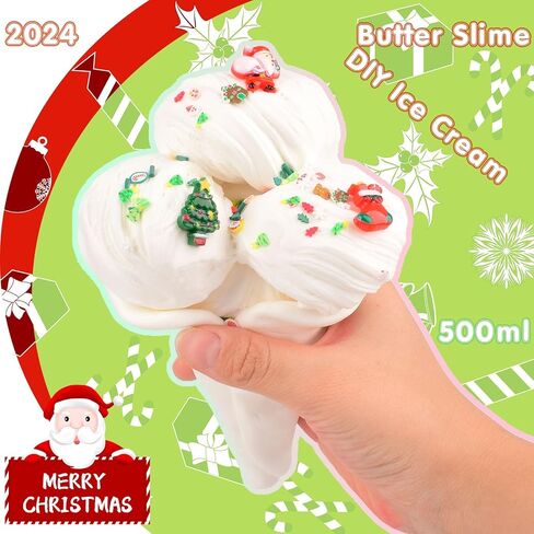 500ML Bucket of Clear Slime, Soft and Non-Stick, Great for Classroom Prizes, BirthdayGifts, Party Favors, and Perfect for Christmas Stocking Stuffer Gifts for Girls and Boys in Saudi Arabia