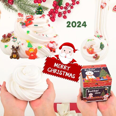 500ML Bucket of Clear Slime, Soft and Non-Stick, Great for Classroom Prizes, BirthdayGifts, Party Favors, and Perfect for Christmas Stocking Stuffer Gifts for Girls and Boys in Saudi Arabia