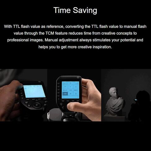 GODOX XProII-F XProIIF TTL Wireless Flash Trigger for Fujifilm Fuji Cameras,2.4G 1/8000s HSS,Built-in Bluetooth for Smartphone APP Control,TTL Convert-Manual TCM Function,Quick Release Lock Hotshoe in Saudi Arabia
