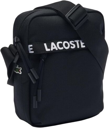 Lacoste Vertical Camera Bag, Tape GRIS Chine in Saudi Arabia
