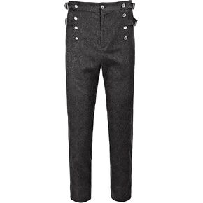 Mens Medieval Steampunk Goth Fancy Pants Renaissance Victorian Costume