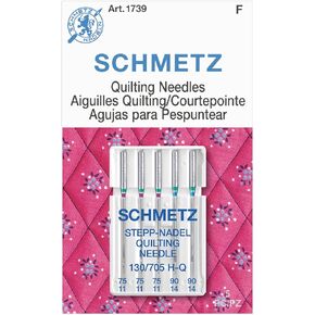 Schmetz Assorted Quilting Sewing Machine Needles 130/705H-Q Sizes 75/11 and 90/1425