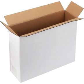 20Pack 12x9x3 Shipping Boxes, Corrugated Cardboard Mailing Box for Small Business, Tab Locking Malier Box for Literature Packing