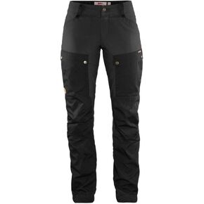 Fjällräven Keb Trousers Curved Black 48 (US Womens 18) R