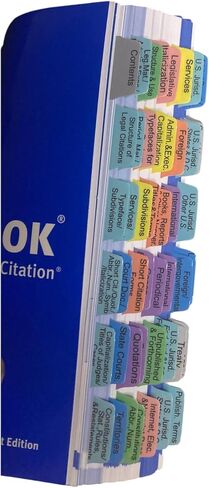 Book Tabs for Robert's Rules of Order Newly Revised, 12th edition. Laminated, Color-coded, and Repositionable (Book not included) in Saudi Arabia