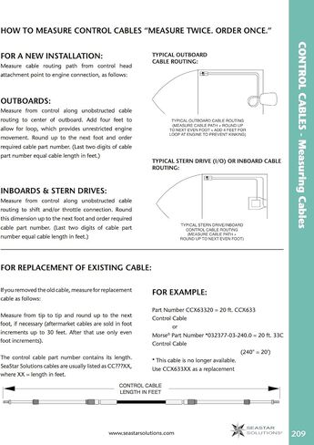 Dometic SeaStar Xtreme Control Cable, CCX63322, 22ft. in Saudi Arabia