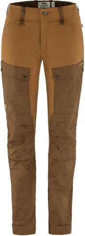 Fjällräven Keb Trousers Curved Black 48 (US Womens 18) R in Saudi Arabia