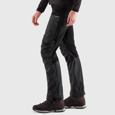 Fjällräven Keb Trousers Curved Black 48 (US Womens 18) R in Saudi Arabia