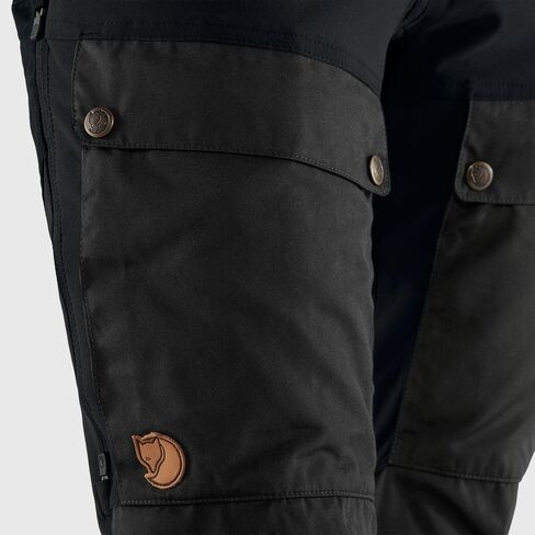 Fjällräven Keb Trousers Curved Black 48 (US Womens 18) R in Saudi Arabia
