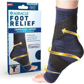 Miracle Back Relief Gel-Infused Compression Wrap for 360-Degree Neck, Shoulder & Back Support, Comfortable & Form Fitting Upper/Lower Back Support Wrap for Cold & Hot Compression