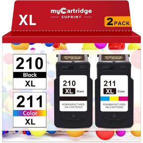 myCartridge SUPRINT Ink 275 and 276 Ink Cartridges Remanufactured Ink Cartridge Replacement for Canon Printer Ink 275 276 Combo Pack for TR4720 TS3522 TS3500 TR4700 TR4722 TS3520 Printer PG-275 CL-276