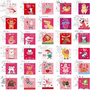 Tenceur 30 Pcs Pre Drawn Stretched Canvas Pre Drawn Canvas for Painting Coloring Canvas Preprinted Canvas to Paint for Adults Kids Party Favor DIY Art Supplies (Thanksgiving,8 x 8 Inch)