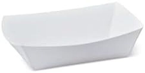 250 Pack Disposable Paper Food Tray - Paperboard Tray for Carnivals, Fairs, Festivals, and Picnics | Holds Nachos, Fries, Hot Corn Dogs, and More! (Kraft, 2lb) in Saudi Arabia