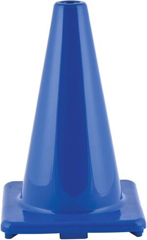 Champion Sports 12" High Visibility Flexible Vinyl Cone for Athletics and Social Distancing, Purple in Saudi Arabia