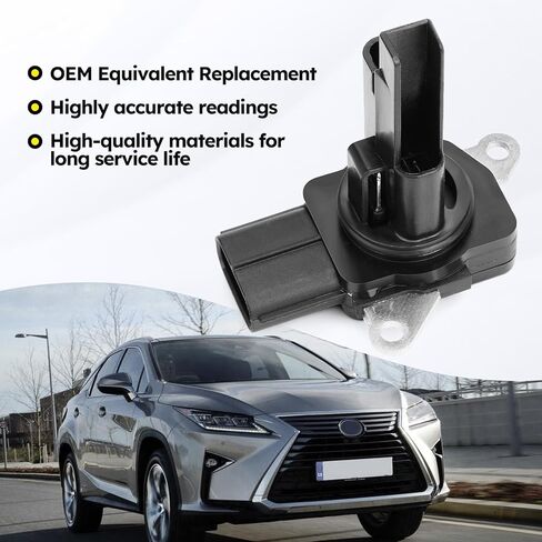 Mass Air Flow Meter Sensor MAF Sensor for Ford E150 E250 E350 E450 F150 F250 F350 F450 F550 Escape Lincoln MKX MKZ Mazda 6 CX-9 Mercury Mariner and More Vehicles,3L3A12B579BA MAF0012 AFLS131 in Kuwait