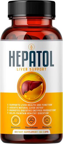 Liver Cleanse Detox - Herbal Liver Supplement with Turmeric; L-Cysteine Detox Support Liver Health; Healthy Digestion - Liver Support Detox Cleanse Supplements - 60 Ct (1) in Saudi Arabia