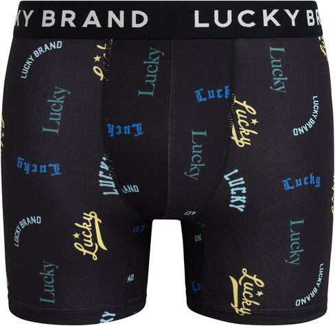 سراويل داخلية للرجال من Lucky Brand - 7 قطع من الملاكمين الناعم القابل للتمدد للرجال - ملابس داخلية رياضية نشطة للرجال (S-XL) in Saudi Arabia