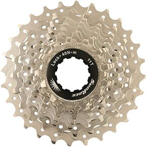 SunRace Unisex's CSRS1 Cassette, Silver, 11-32T