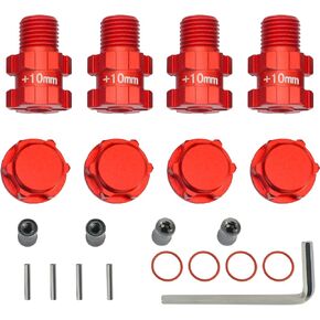 Rc Wheel Hex 10mm Extended Hub Drive 14mm to 17mm for Arrma 1/10 3S Senton/Granite/Vorteks/Infraction/Big Rock/Vendetta