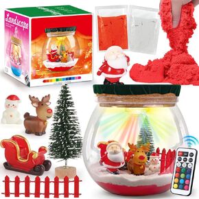 Unicorn Gifts for Girls - Unicorn Terrarium Kits for Kids, Unicorn Craft Toys for Girls Age 6-8, DIY Light Up Unicorn Gifts for Girls 6 7 8 Year Old Christmas Birthday Gifts