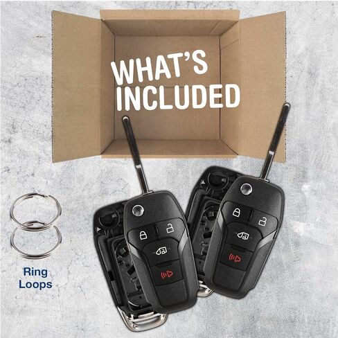 2x Remote Van Key Fob Shell Case Replacement for Ford Transit Connect N5F-A08TAA in Saudi Arabia