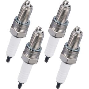 BDFHYK 5574 universal Spark Plugs Compatible with Universal engine for garden machines, lawn mowers, trimmers, etc. Replacement for BPMR8Y Set of 4