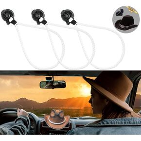 3 PCS, Universal Cowboy hat Holder Rack. Truck, SUV & car Accessories, Great Gifts for Men, 3 Colors, hat Rack for Home and car, Keep Your Hat in Shape with These car Essentials & hat Racks