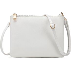 Small Crossbody Bags for Women Trendy Clutch Purse PU Leather Shoulder Bags with Adjustable Strap
