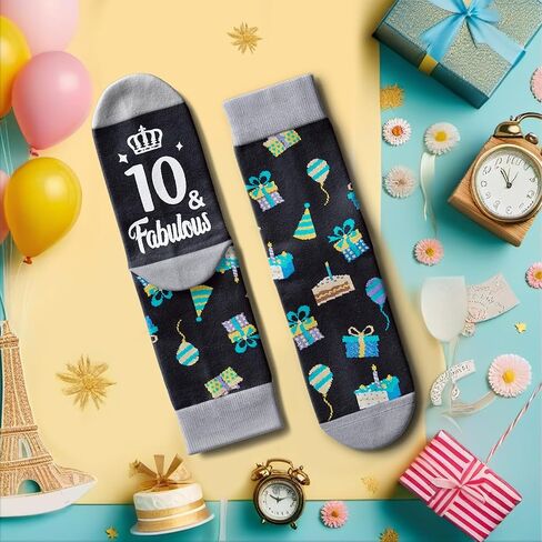 هدايا عيد الميلاد الحادي عشر من HAPPYPOP للأولاد - جوارب للأطفال بعمر 11 عامًا، هدايا لعمر 11 عامًا، أفكار هدايا للفتيات في سن 11 عامًا، صندوق هدايا عيد ميلاد مع بطاقة تهنئة in Saudi Arabia